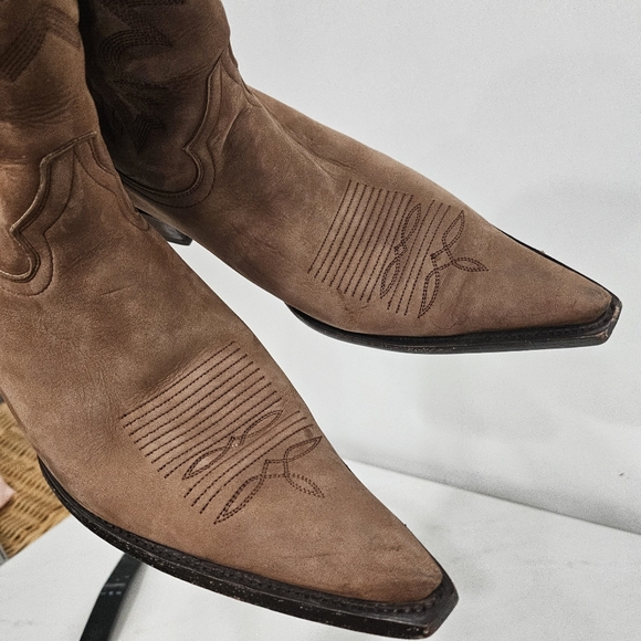 Rudel Western Boots Embroidered Pointed Toe Cowboy Boots Men's Size 9.5 - Picture 15 of 16